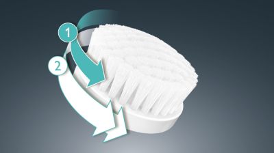 Options de nettoyage doux et en profondeur, selon les besoins de votre peau