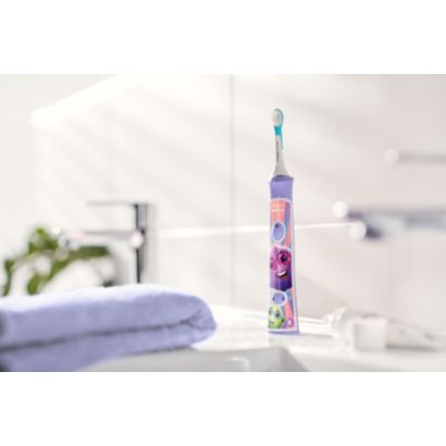 Interactive sonic power. More fun, better brushing