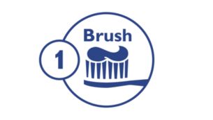 Step 1: Brush