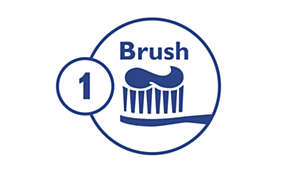 Step 1: Brush