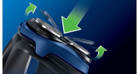 Shaver series 3000 PowerTouch ドライ電気シェーバー PT763/14