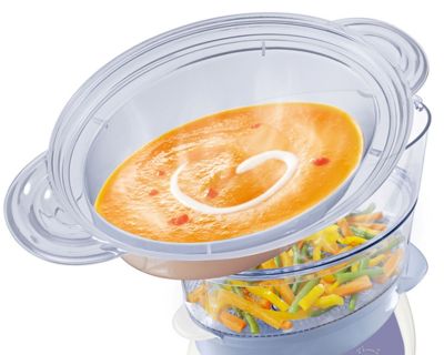 Τεράστιο δοχείο ατμού για σούπα, βραστά φαγητά, ρύζι και πολλά ακόμη