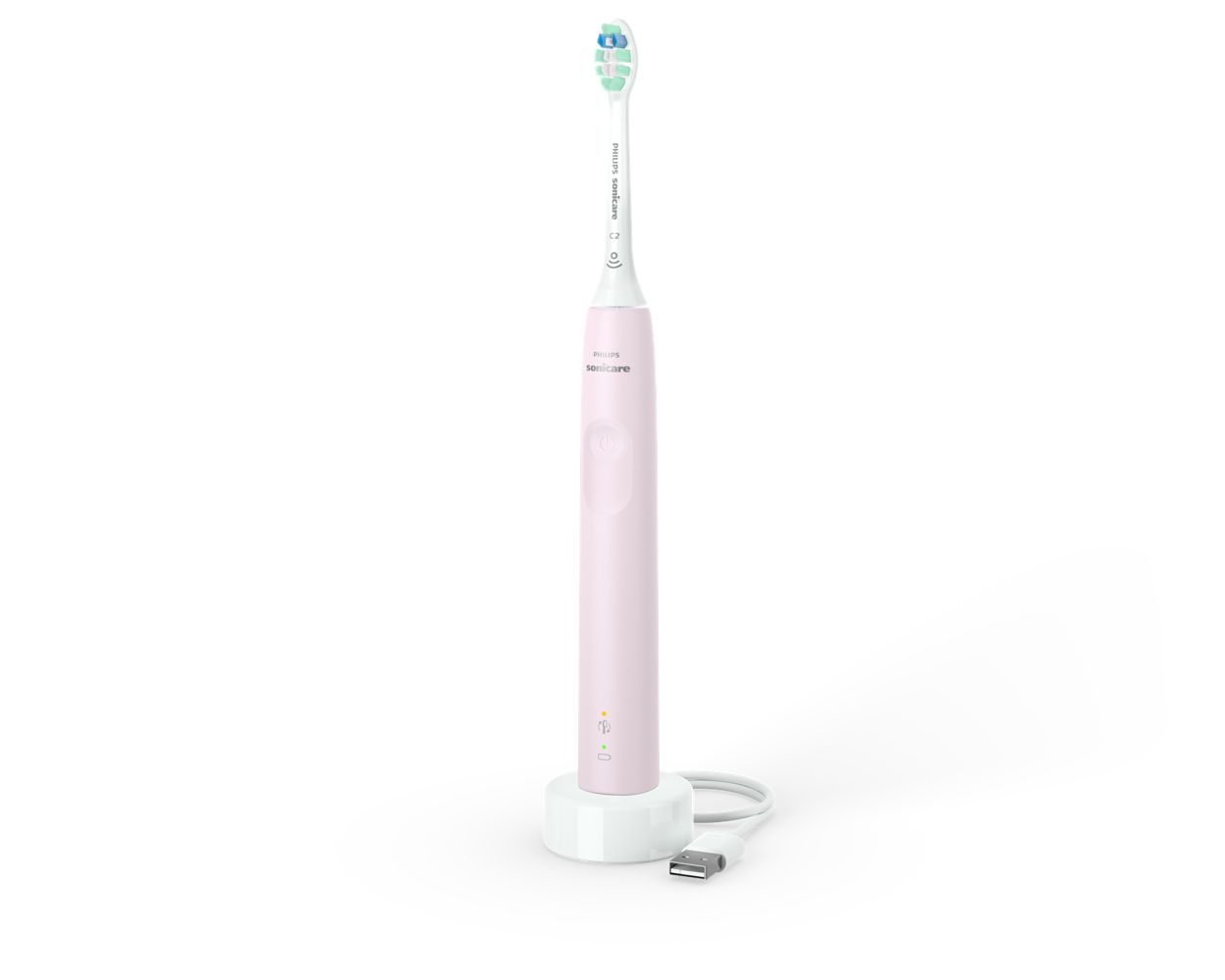 Philips Sonicare 4100 Power Toothbrush Deep Pink HX3681/26 - Best Buy