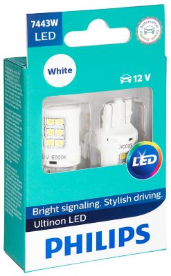 Ultinon LED Car signaling bulb 7443ULWX2 | Philips