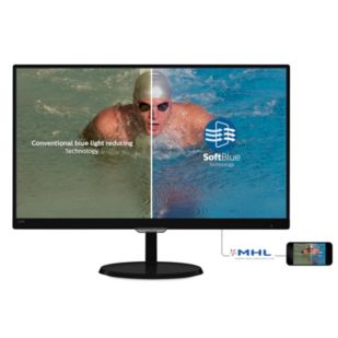 LCD 顯示器設有 SoftBlue 技術