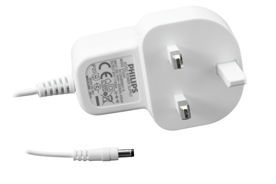 Napajajte prsno črpalko iz električnega omrežja