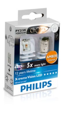 X-tremeVision LED car signaling bulb 12764X2 | Philips