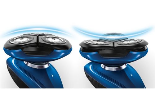 Testine flessibili a 2 vie per adattarsi facilmente alle linee del volto