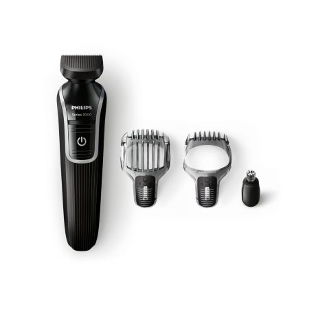 QG3321/16 Multigroom series 3000 Kit multifunzione impermeabile VISO