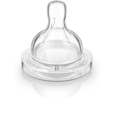 TEAT SLOW FLOW, 2 HOLES NORMAL (2PC PACK