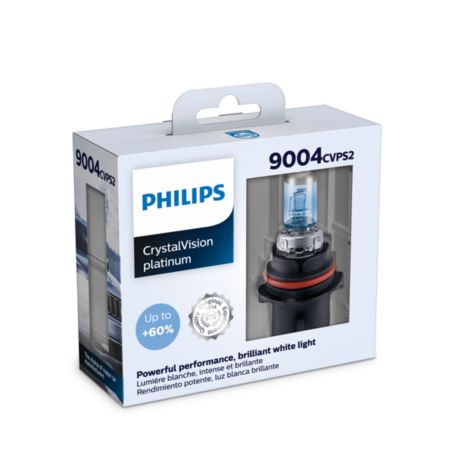 LUM9004CVPS2/50 CrystalVision platinum Car headlight bulb