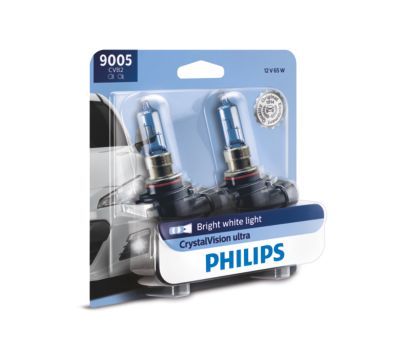 Philips Automotive Lighting H7 Standard Halogen Replacement Headlight Bulb,  2 Pack, white