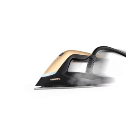 The iron that adapts steam to your ironing speed