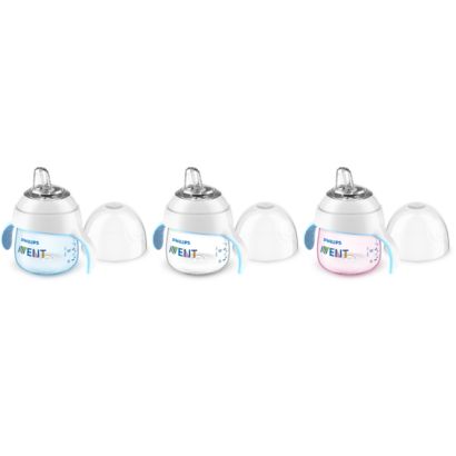 Ease your baby's transition to a drinking cup