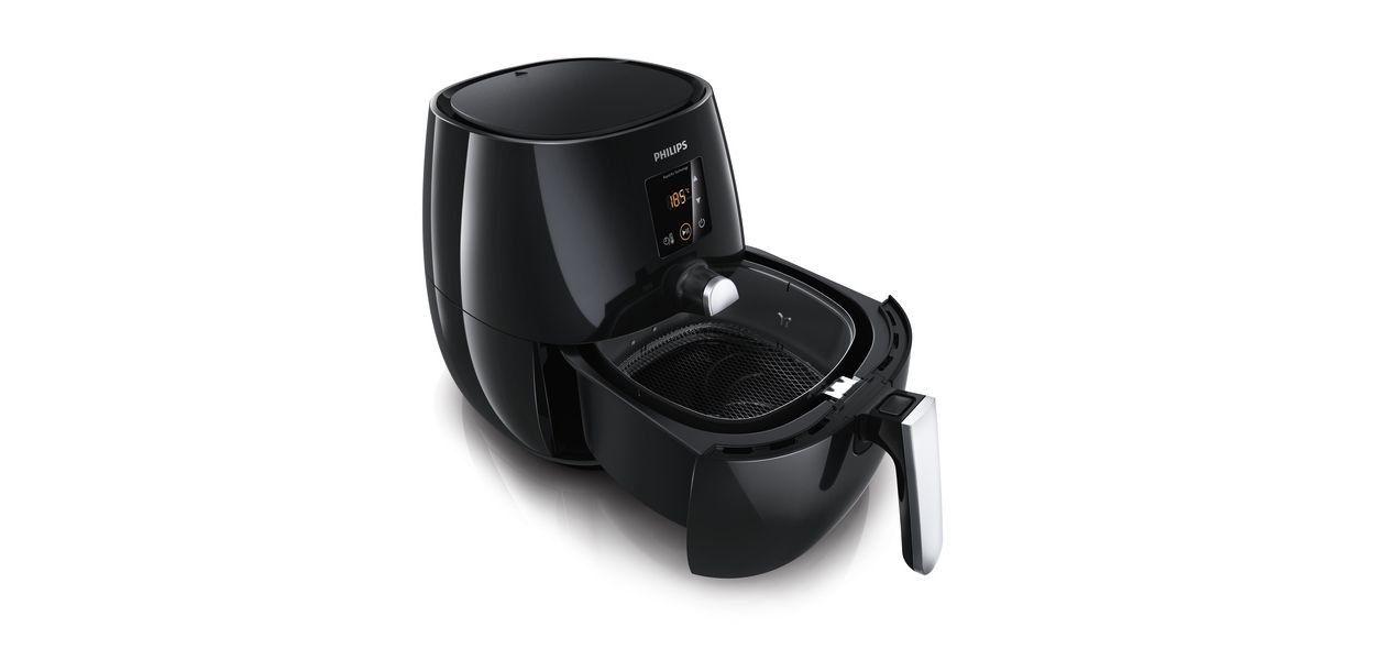 Philips Air Fryer Viva Collection - Adjustable Temperature Control up to  390 Degrees, Dishwasher-Safe - White Silk 