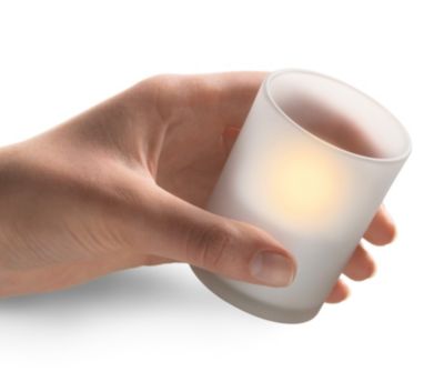 The candle lights let you create an atmosphere of romance