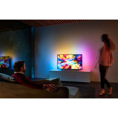 Ultratenký 4K UHD LED televizor se systémem Android