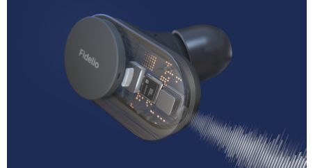 Philips Fidelio T1 Noise-Canceling True Wireless In-Ear T1WT/00
