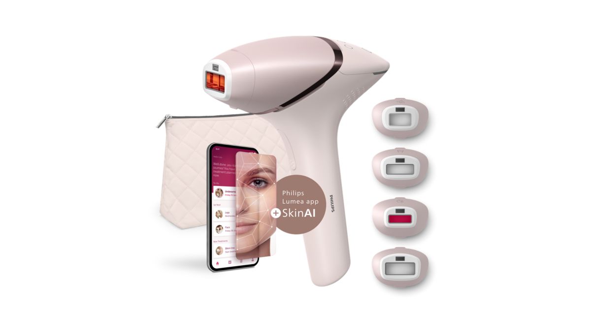 Lumea IPL 9900 Series IPL prístroj na odstránenie chĺpkov s technológiou SenseIQ BRI976/00 - hlavný produktový obrázok Philips