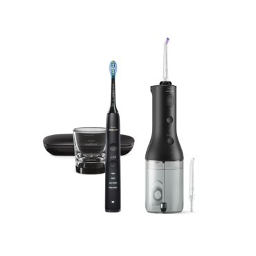 Philips Sonicare Bežični oralni tuš + četkica za zube DiamondClean 9000