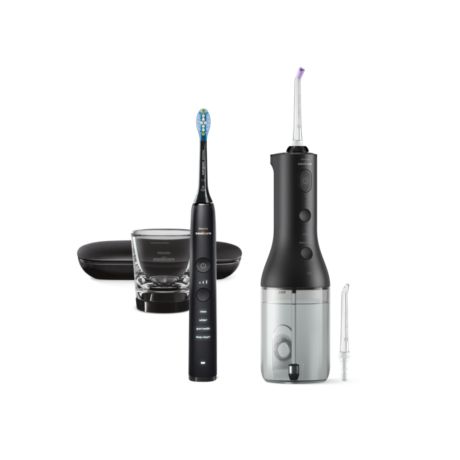 HX3866/43 Philips Sonicare Bežični oralni tuš + četkica za zube DiamondClean 9000