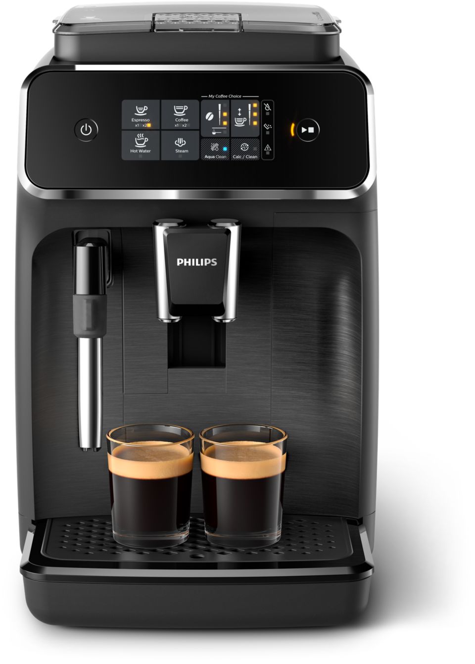 Serie 2200 Espumador de leche clásico Cafetera Espresso superautomática, 2  bebidas​ EP2224/10