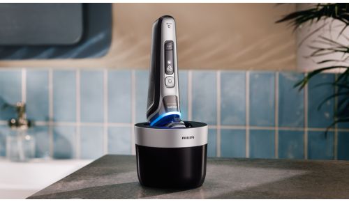 Limpieza a fondo en 1 minuto para obtener un afeitado higiénico