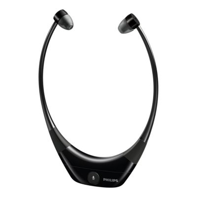 Wireless AudioBoost TV headphones