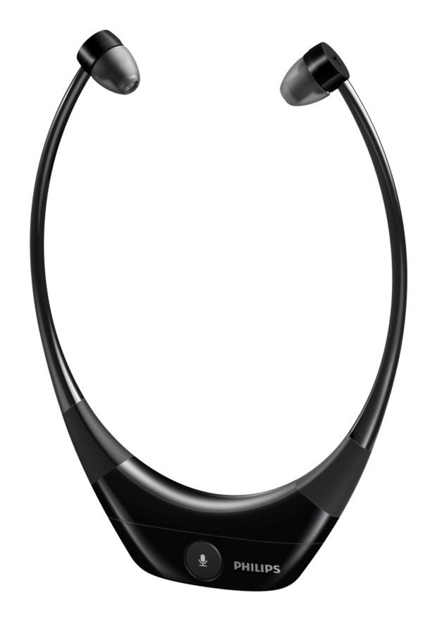 Wireless AudioBoost TV headphones