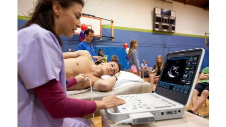 Portable ultrasound when fast action is needed