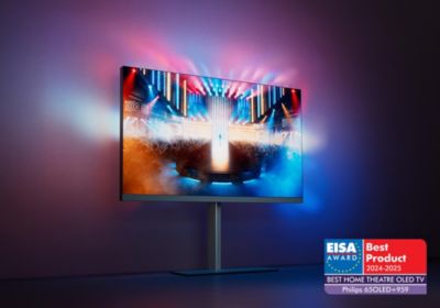 Philips Ambilight TV 65OLED+959 with EISA Best Home Theatre OLED TV award