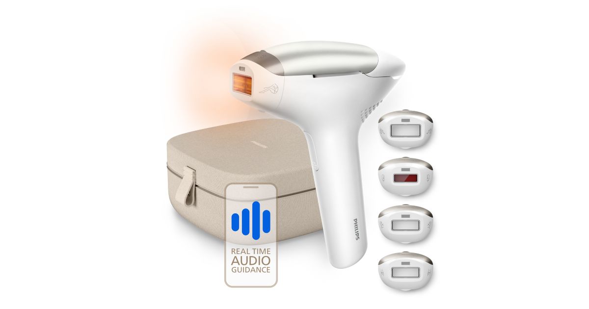 BRC341 - Lumea IPL 9900 Pro Zariad. IPL na odstr. chĺpkov s technológiou SenseIQ Pro BRC341/00 - hlavný produktový obrázok Philips