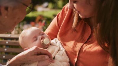 Soft, flexible shield reduces irritation**