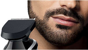Full size trimmer for neck line, sideburns and chin