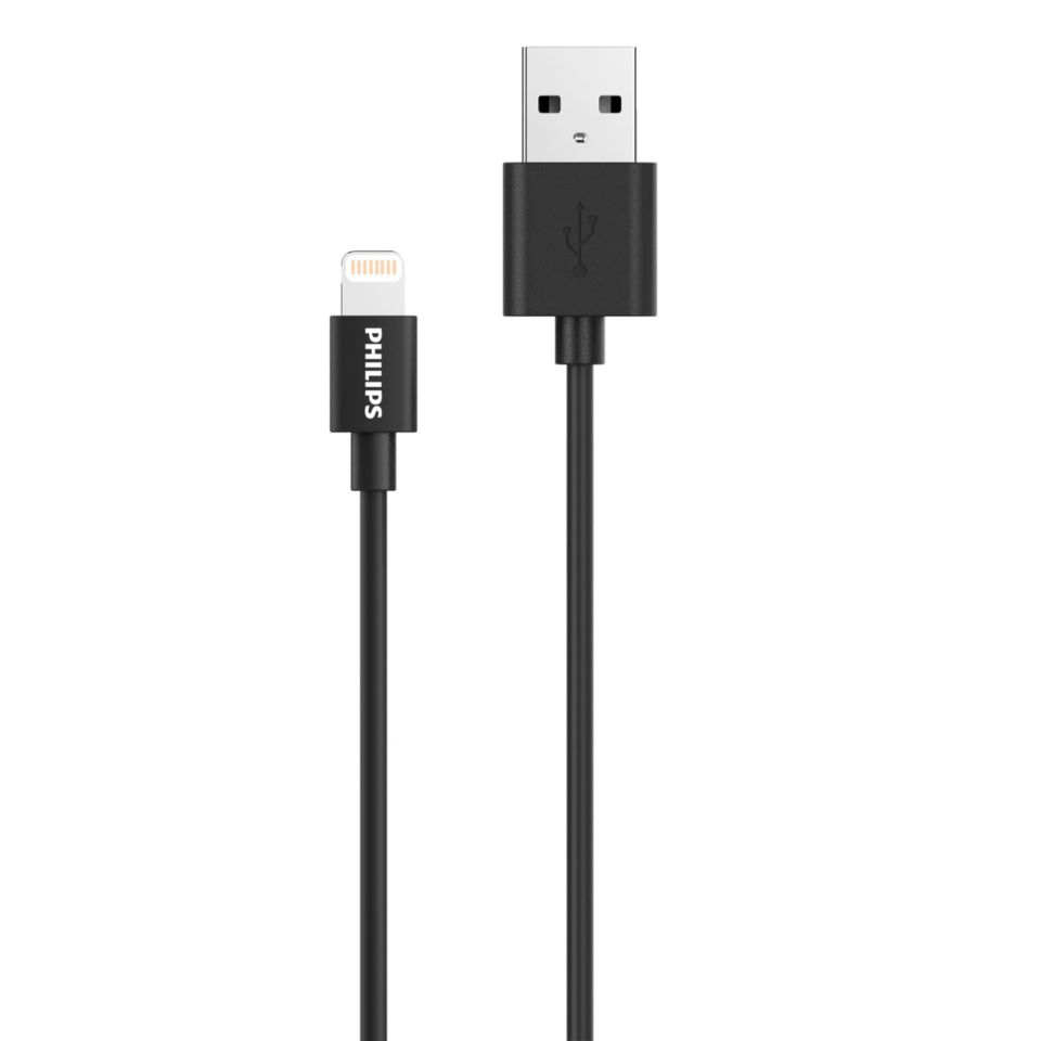 USB-A til Lightning-kabel