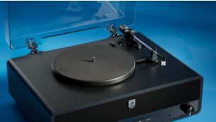 Gramofon sa remenskim prenosom u tri brzine. Za reprodukciju svih vaših ploča