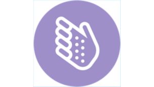 Ergonomic handle design for easy expression