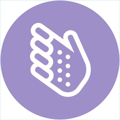 Ergonomic handle design for easy expression