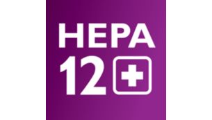 EPA AirSeal met EPA 12-filter houdt 99,5% van het stof vast