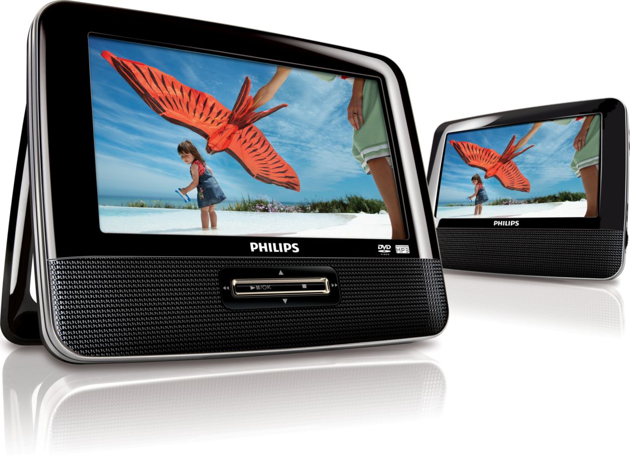 プレーヤー DVD PLAYER Portable DVD Player PET7402A/37 | Philips