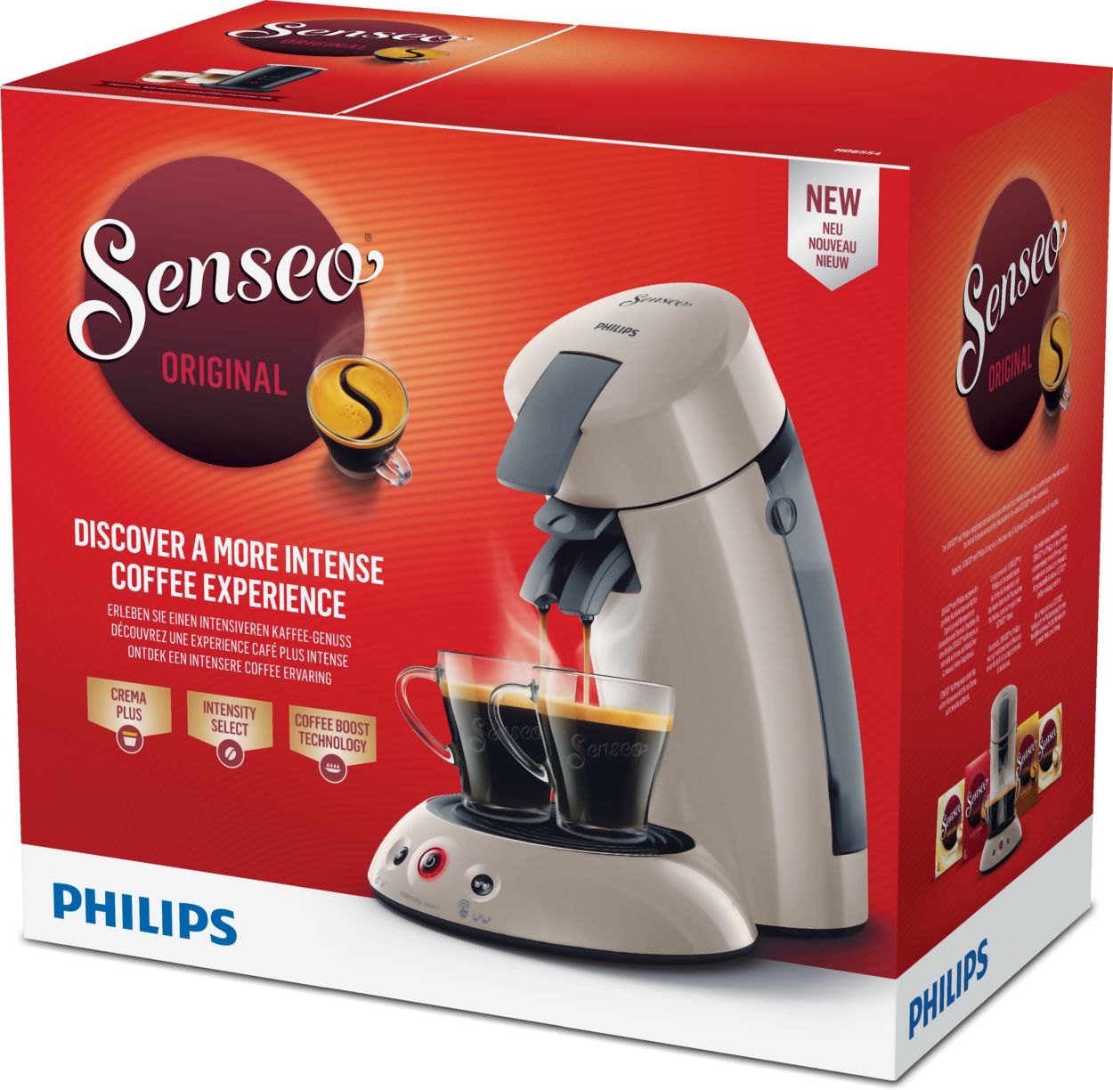 Philips support waffle 1 cup coffee machine Senseo 2 HD6554