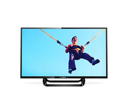 Svært slank Smart LED-TV med Full HD