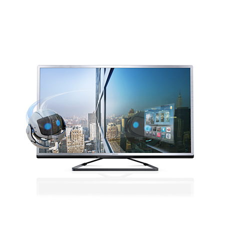 40PFL4508T/12 4000 series Smart ultratunn LED-TV med 3D