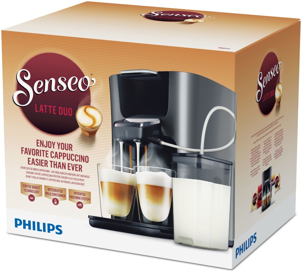 Toeschouwer moeder openbaar Latte Duo Plus Koffiezetapparaat HD6574/50 | SENSEO®