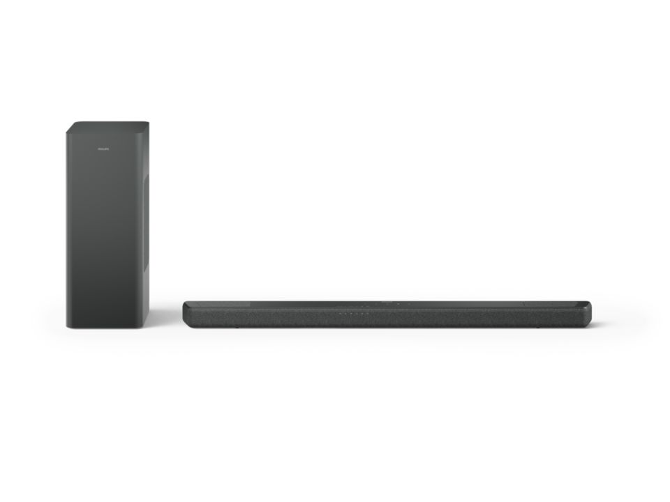 A soundbar that's meant to be seen and heard