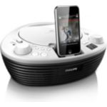Enjoy iPod and CD music wherever you go