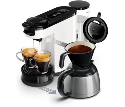 CAFETERA EXPRESS PHILIPS SENSEO HD6554/91 ROJA - Electrowifi