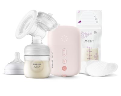 Electric breast pump