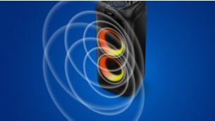 DBB bass boost for extra power and bass presets
