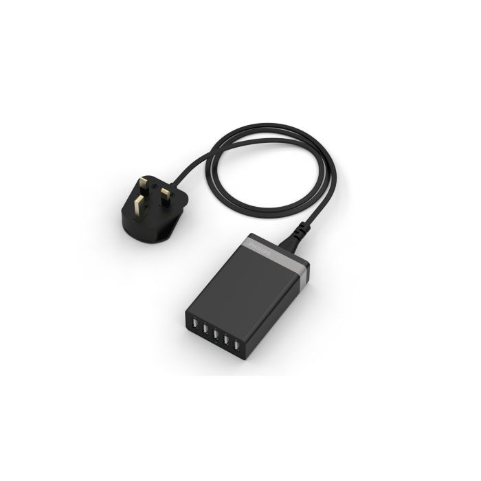 Smart 5 ports USB desktop charger
